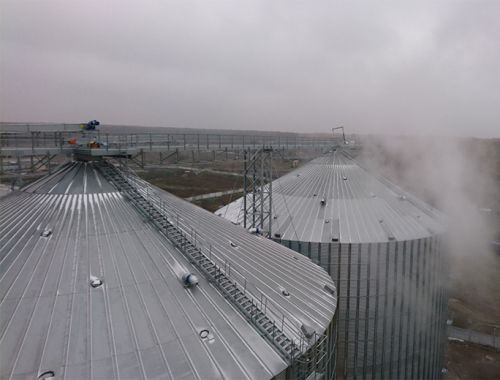 На час початку будівництва елеватора дуже впливають терміни отриманні всіх дозволів